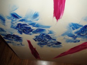 The Blooms III (Rose Blues) detail