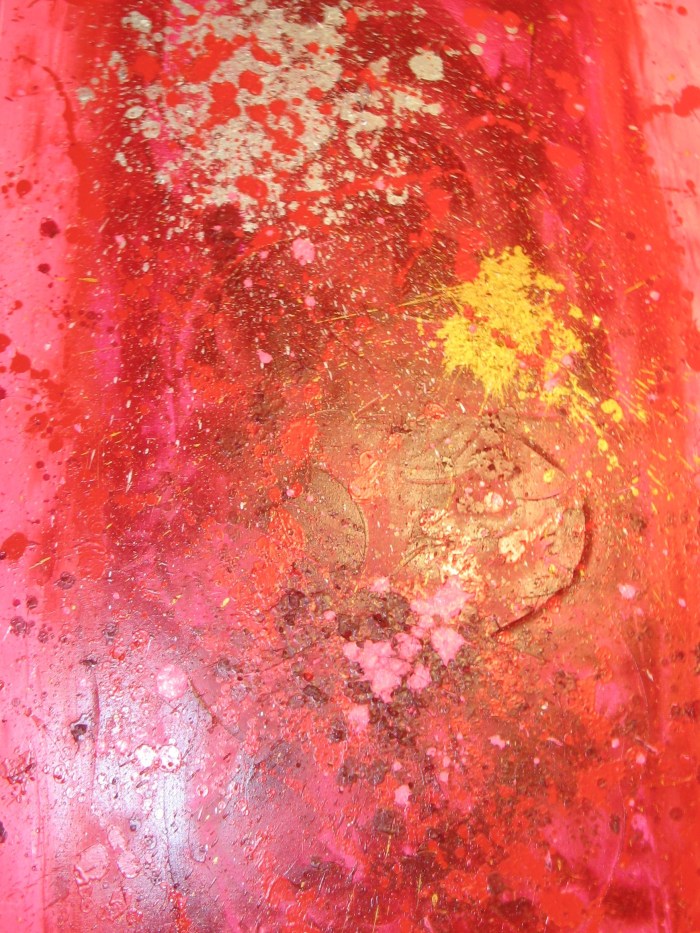 Concerning Love III (Passion Rising) 102cm x 76cm (40” x 30”) Oil & acrylic paints on stretched canvas