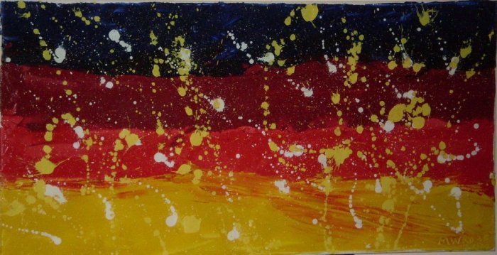 Desert Winds II (Night Skies) 38cm x 76cm (15” x 30”) Oil & acrylic paints on stretched canvas